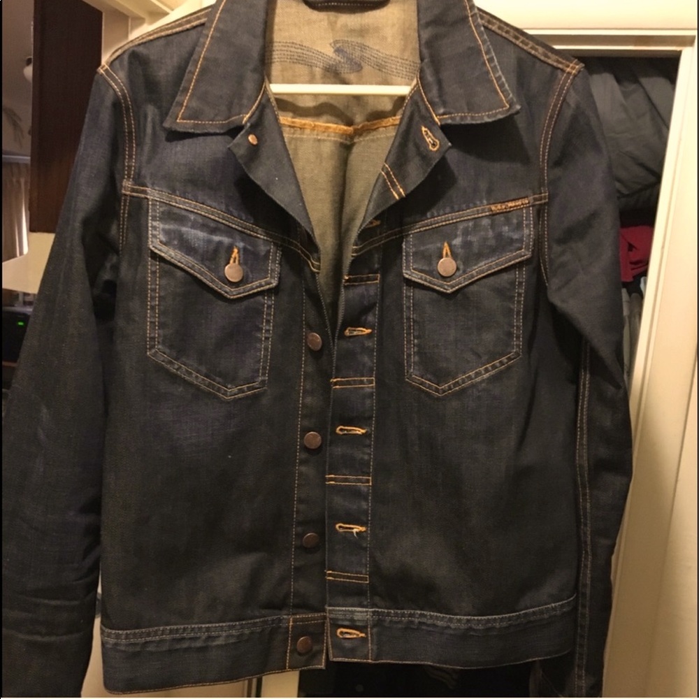 Nudie Salvage Japanese denim Jean jacket